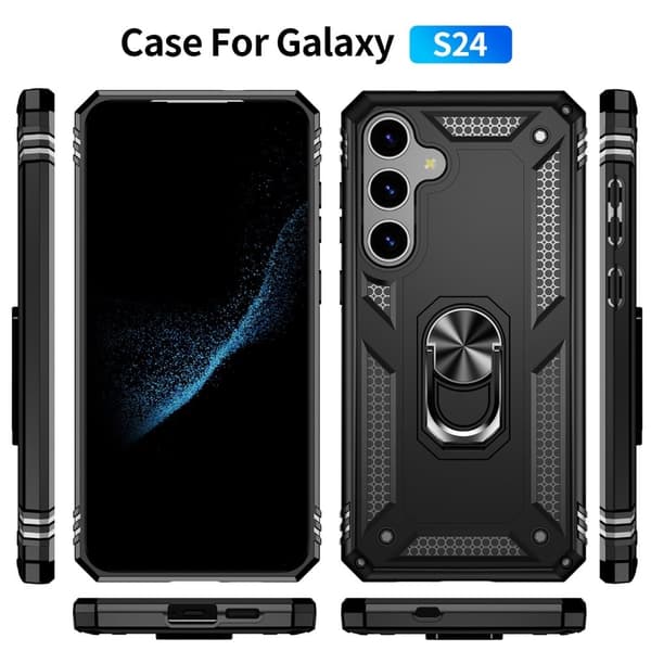 Bofink Combat Samsung Galaxy S24 deksel - Svart
