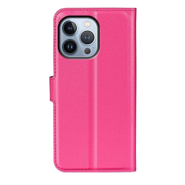 Classic iPhone 14 Pro Max flip kuoret - Ruusu