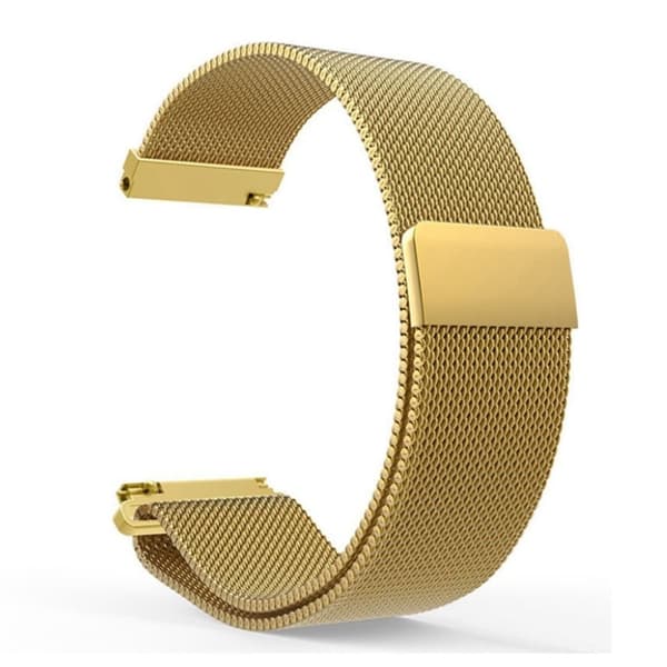 22mm Universal rustfritt stål ur band - Gold