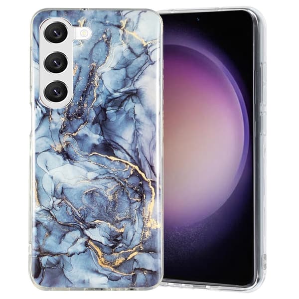 Marble Samsung Galaxy S23 Plus Suojakotelo - Harmaa