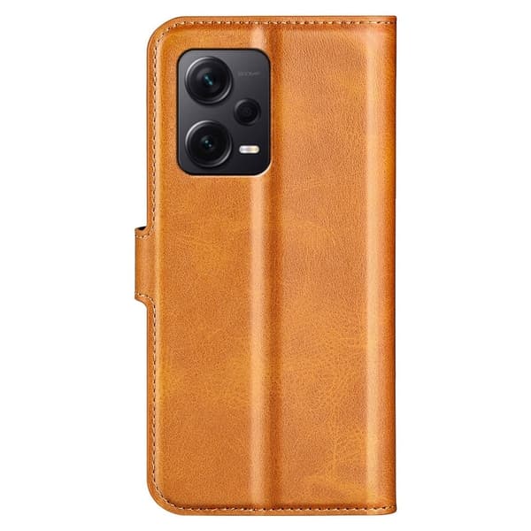 Lompakko Nahkakotelo For Xiaomi Redmi Note 12 Pro Plus - Keltainen