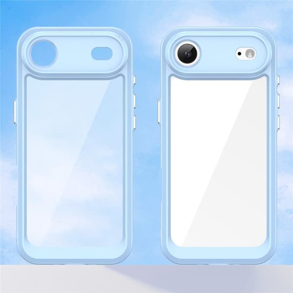 iPhone Air smart akryl cover - Blå