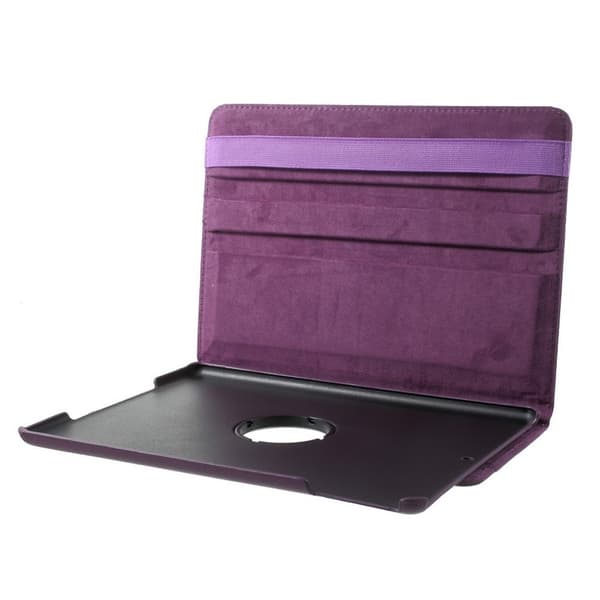 iPad (2017) Etui med 360 grader stand - Lilla