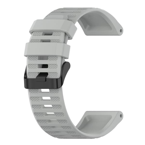 Garmin Forerunner 955 / 945 / 935 / Descent G1 silikoninen ranneke - Harmaa