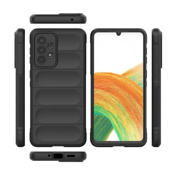 Blødt grebsformet cover til Samsung Galaxy A53 5G - Blå