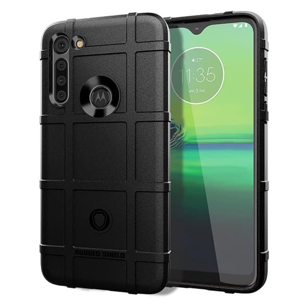 Rugged Shield cover - Motorola Moto G8 Power - Sort