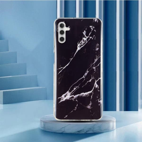 Marble Samsung Galaxy A13 5G Etui - Sort