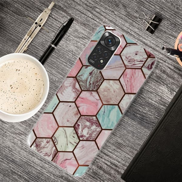 Marble Xiaomi Redmi Note 11 Pro 5G Etui - Bikage Marmor Mønster