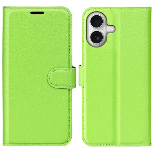 Classic iPhone 17 flip etui - Grønn