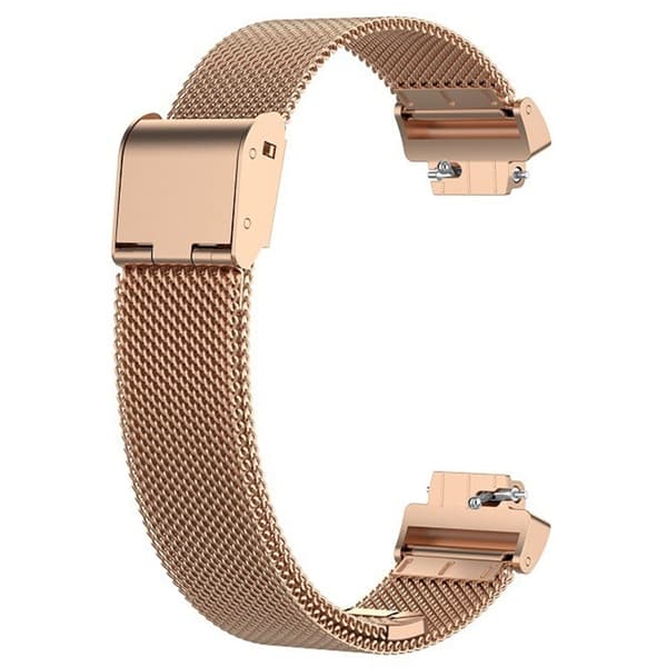Fitbit Inspire 3 rustfritt stålrem med spenne - Rose Gull