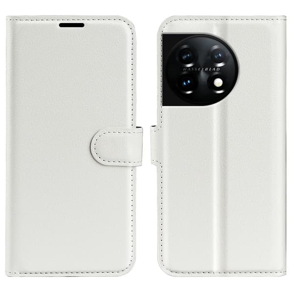 Classic OnePlus 11 Läppäkotelo - Valkoinen