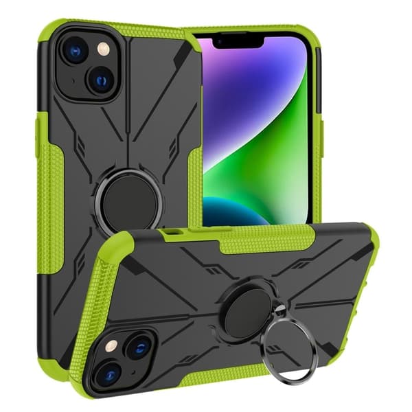 Magneettikannatin iPhone 14 Plus -puhelimelle - Vihreä