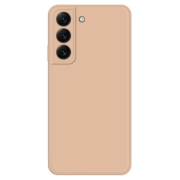 Avfasat gummerat droppskydd för Samsung Galaxy S22 Plus - Orange