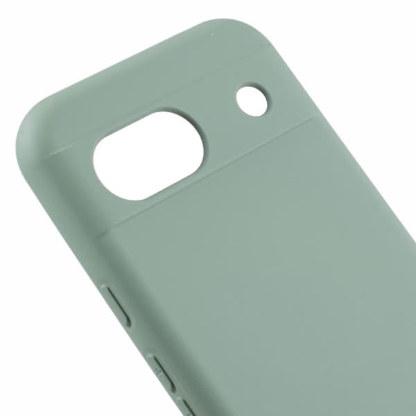 Google Pixel 8a Etui Arc Edge 2.0mm Silky Soft Touch Fleksibelt telefon cover - Grøn