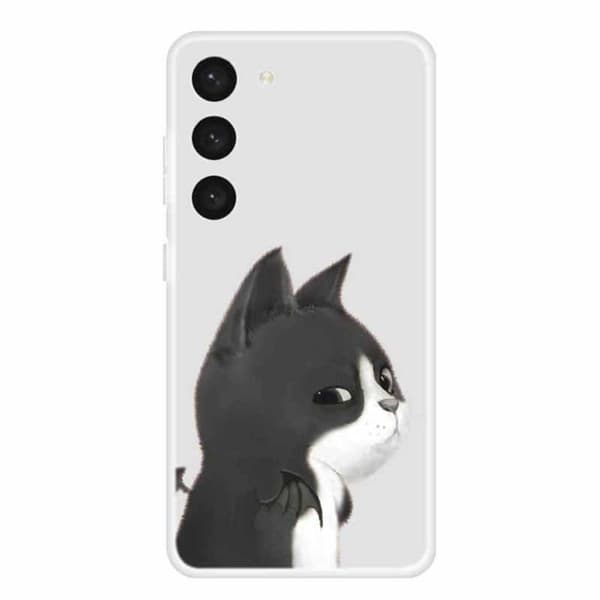 Deco Samsung Galaxy S23 Plus Etui - Katt