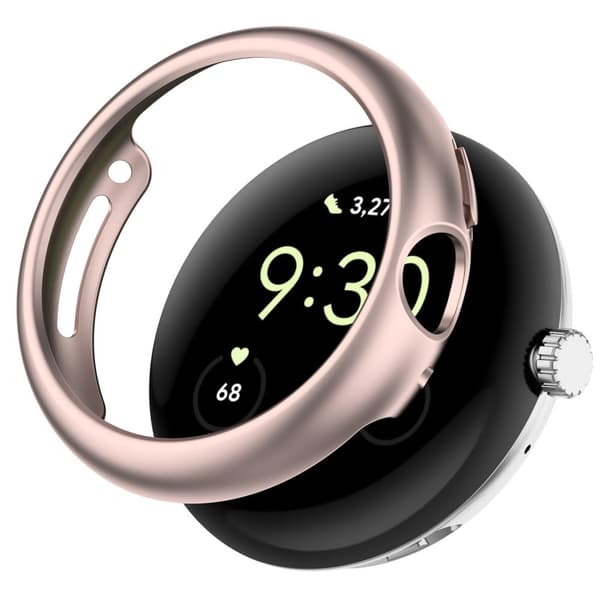 Google Pixel Watch enkelt deksel - Rose Gull