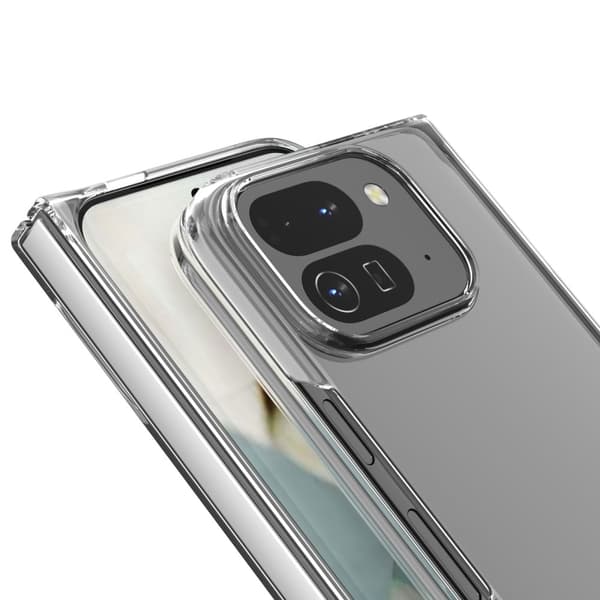 Google Pixel 10 Pro Fold Clear Case Anti-Drop Hard Bumpresistent Phone Cover