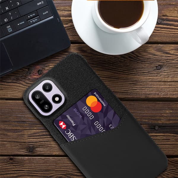 Bofink OnePlus 15 cover med kortholder - Sort