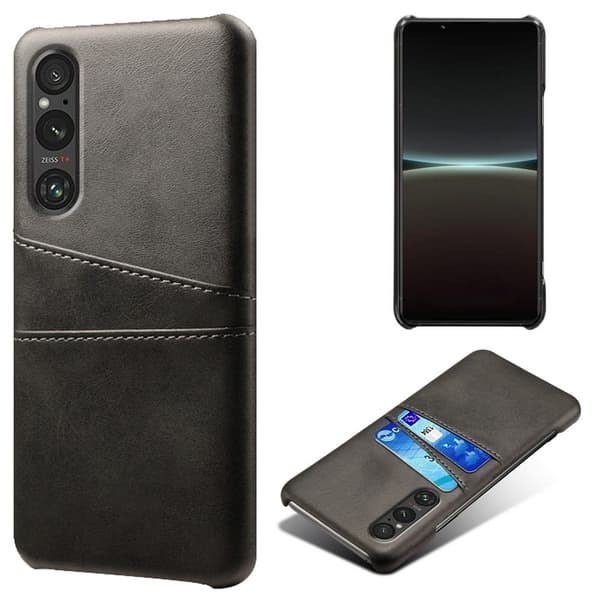 Dual Card Etui Sony Xperia 1 V - Sort
