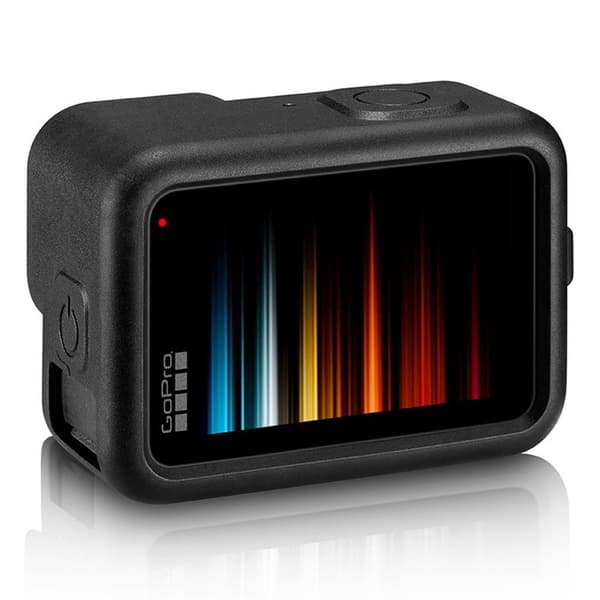 GoPro 9 silikone etui with lens cap - sort
