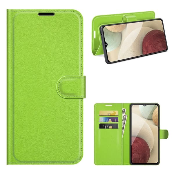Classic Samsung Galaxy A22 4g Flip Etui - Grøn