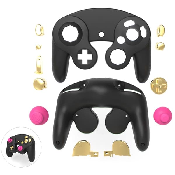 DATA FROG For Nintendo Gamecube Controller Housing Shell Plastic Replacement Case - Sort + Sort