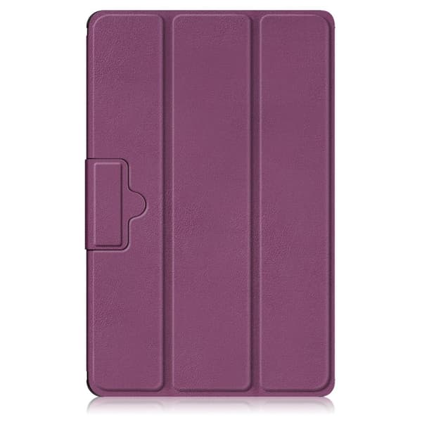 Tri-fold Leather stander etui til Lenovo Tab M10 (Gen 3) - Lilla