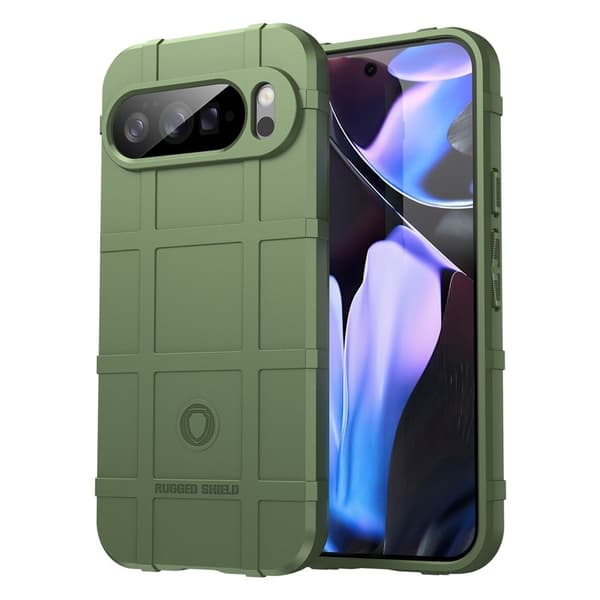 Rugged Shield Google Pixel 10 Pro XL Cover - Grøn