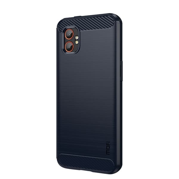 Carbon Flex Samsung Galaxy XCover7 Pro deksel - Blå