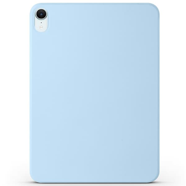 iPad mini (2024) / (2021) Etui med foldbart stativ og magnetisk lædercover til tablet - Babyblå