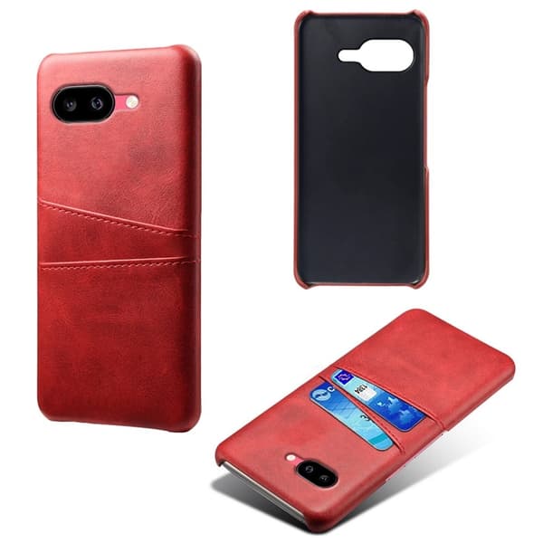 Dual Card Google Pixel 9a cover - Rød