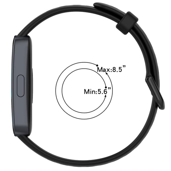 Huawei Band 8 enkel silikonrem - Rosa