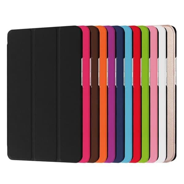 Amdrup Huawei MediaPad M3 8.4 læder-etui med tri-fold - Rød