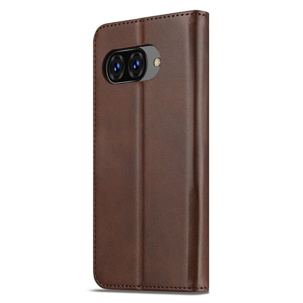 LC.Imeeke läder Google Pixel 10a fodral - Brun