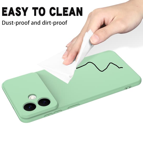 Matte Liquid Samsung Galaxy S26 Edge silikone cover - Grøn
