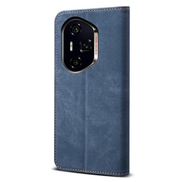 Jeans Honor 400 Pro flip case - Sininen