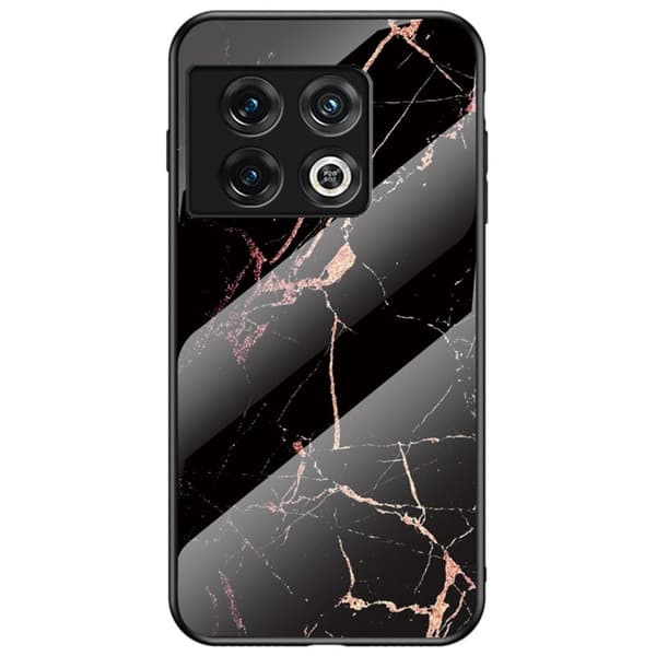 Fantasy Marble OnePlus 10 Pro Cover - Gold Sort Marmor