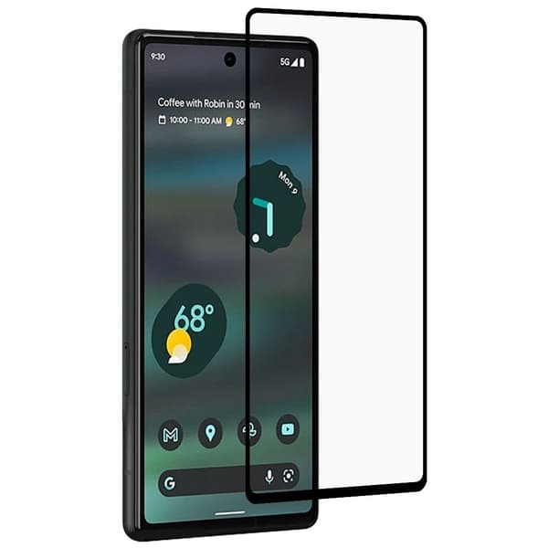 Google Pixel 6a kosketusherkkä ja temperoitu suojalasi