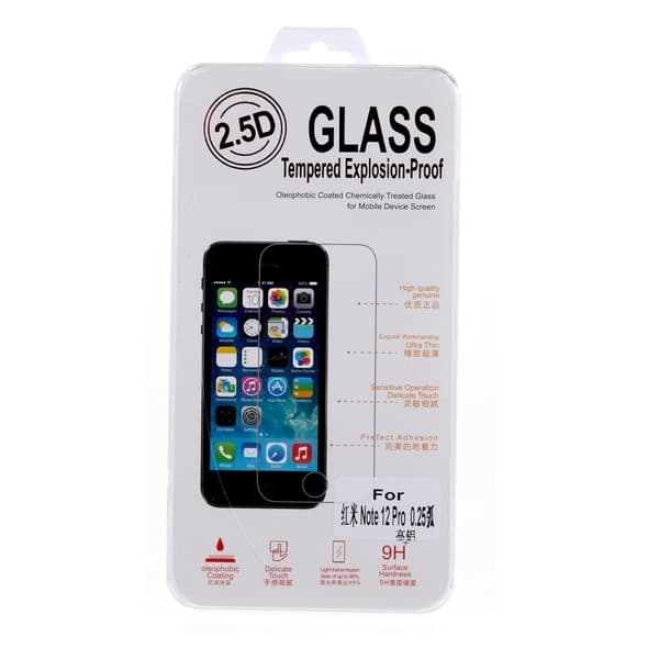 0.3mm härdat glas Xiaomi Redmi Note 12 Pro skärmskydd