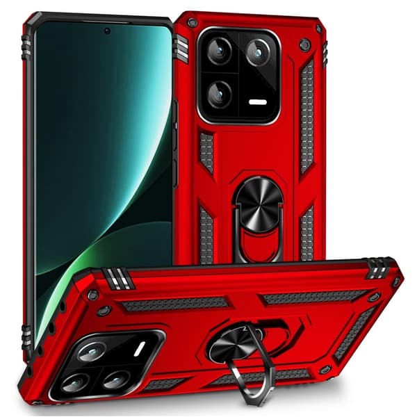 Bofink Combat Xiaomi 13 Pro Suojakotelo - Punainen