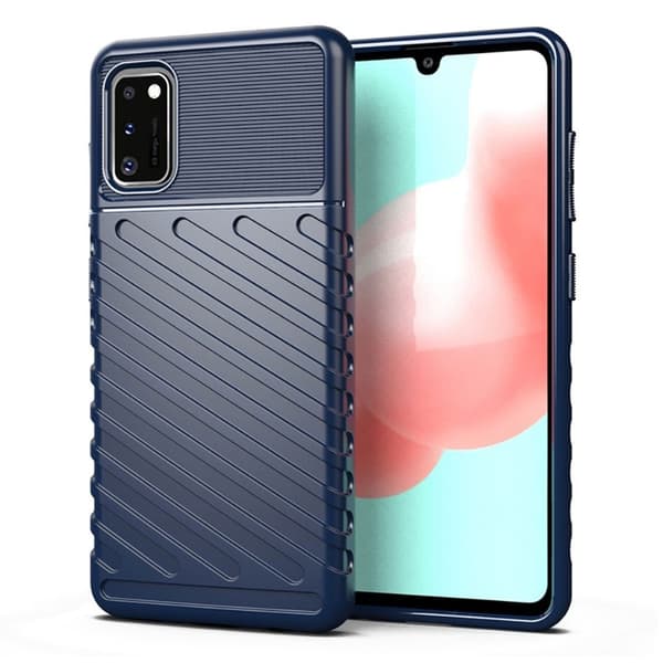 Thunder Samsung Galaxy A41 Cover - Blå