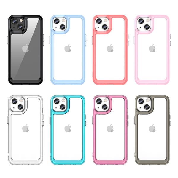 iPhone 13 smart akryl cover - Sort
