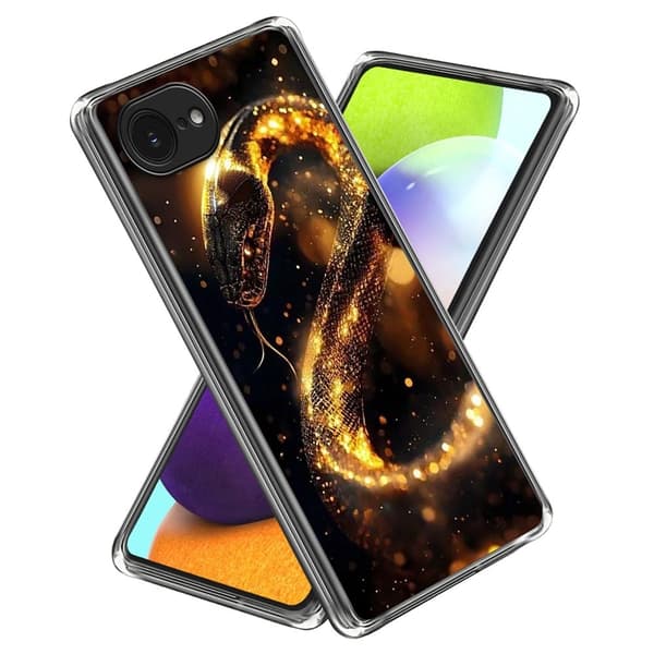 Vibe iPhone 16e -kansi - Käärme