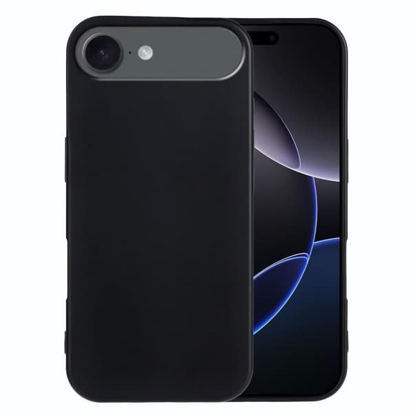 Blødt og mat iPhone Air cover - Sort