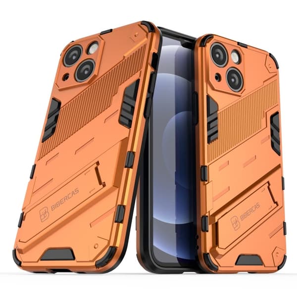 Støtsikkert hybriddeksel for iPhone 13 Mini - Oransje