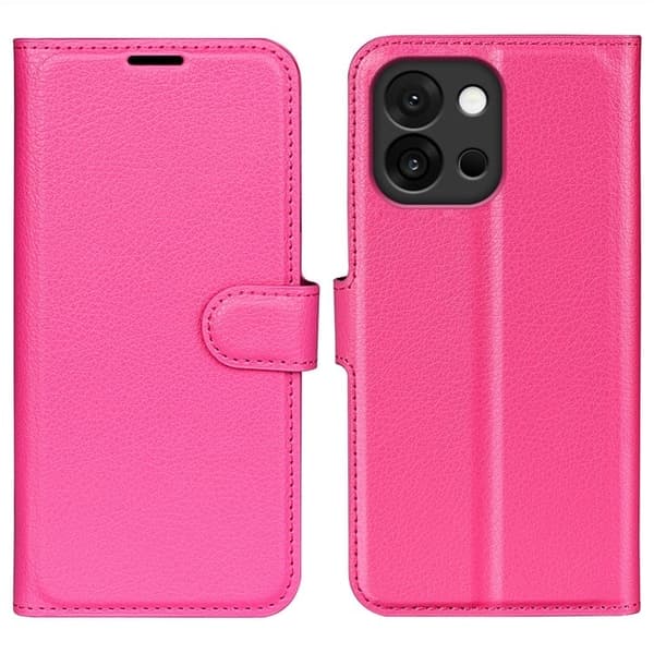 Klassisk OnePlus 13T flip etui - Rose