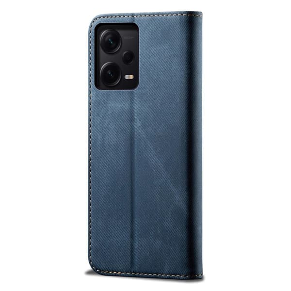 Jeans Xiaomi Redmi Note 12 Pro Flippetui - Blå
