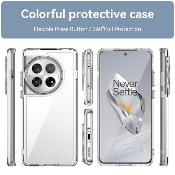 OnePlus 12 smart akryl cover - Transparent