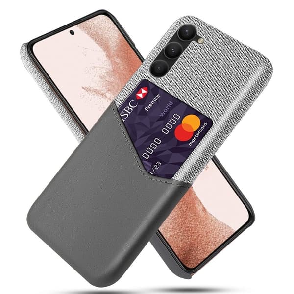 Bofink Samsung Galaxy S23 Plus Kredittkort Deksel - Grå