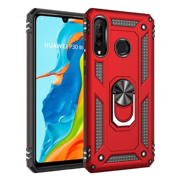 Bofink Combat Huawei P30 Lite deksel - Rød
